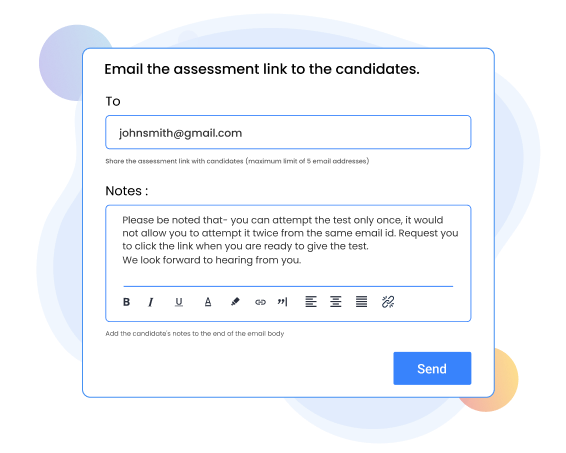Assessment Email
