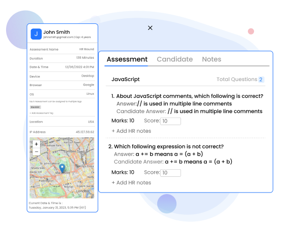 Individualized Assessments