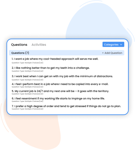 multi question formats